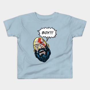 Boy!!! God of War - Kratos Kids T-Shirt